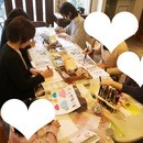 神戸三宮西宮*筆ペン一本で心を伝える癒しの筆文字の講座の風景