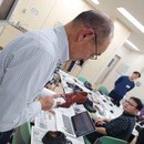 ダンディコダカの”誰でも出来る”簡単靴磨き講座の講座の風景