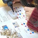 ハンドメイドを通してあなたの魅力をひきだす体験をの講座の風景