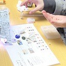 ハンドメイドを通してあなたの魅力をひきだす体験をの講座の風景