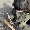 楽しくアウトドア体験しながら災害対応力をつけるの講座の風景