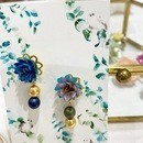 リボンとお花のアクセサリー教室M's branchの講座の風景