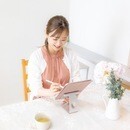 水彩画を気軽に楽しみましょうの講座の風景