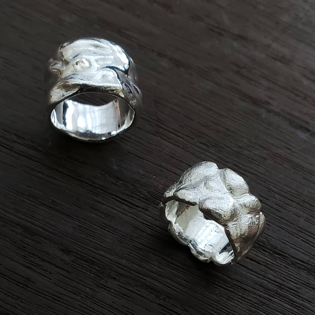 横田由香里の焼くと銀になる不思議粘土で作るシルバーアクセサリー