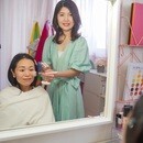 魅力を生かし印象UP♡おしゃれ美人になるレッスンの講座の風景