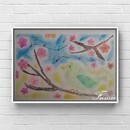 誰でも簡単に描けるパステル・アート教室の講座の風景