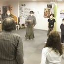 狂言を紐解き日本人としての声と身体を学びましょう！の講座の風景