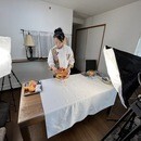 カービングアトリエSHIRAKIの講座の風景