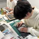 心を育む絵画色彩教室 ”アート&心理&地域”の講座の風景