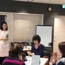 人相学・黄金比による【錯覚メイク】で好印象にの講座の風景