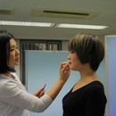 人相学・黄金比による【錯覚メイク】で好印象にの講座の風景