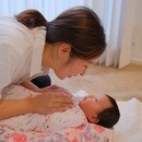 ママと赤ちゃんの幸せ時間　ベビーマッサージ教室の講座の風景