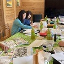 魅力溢れる筆文字講座。心に響く言葉の旅へ。の講座の風景