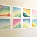 パステル和アートで人生をもっと豊かに！の講座の風景