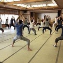 股関節に最良のトレーニング、シコアサイズにトライ！の講座の風景