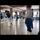 体が硬くても安心♡ ゆっくり始める大人バレエの講座の風景