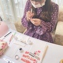 ♡楽しくネイル♡の講座の風景