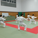 金井空手道場の開催する講座の風景