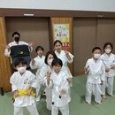 金井空手道場の開催する講座の風景