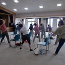 早起き健康習慣が身につくヨガとヨガ哲学で人生豊かにの講座の風景