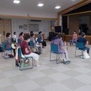 早起き健康習慣が身につくヨガとヨガ哲学で人生豊かにの講座の風景