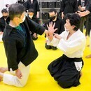 剣護身術東京本部の開催する講座の風景