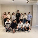 一般/モデル/コンテスタントのウォーキングレッスンの講座の風景