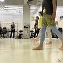 一般/モデル/コンテスタントのウォーキングレッスンの講座の風景