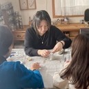 自分好みのアクセサリーを作りたい方への講座の風景