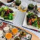 グルテンフリーで体質改善！ローフード料理教室の講座の風景