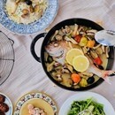 楽しい美味しい！化学調味料なしで作る本格的料理の講座の風景