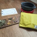 よもぎ蒸しで温活しませんか??の講座の風景