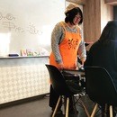 名古屋の筆文字&パステルアート アトリエ色葉の講座の風景