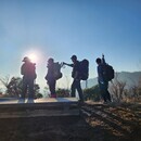 幕田救急救命士登山ガイドの開催する講座の風景