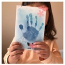 名古屋の筆文字&パステルアート アトリエ色葉の講座の風景