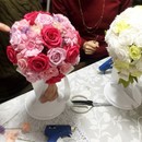 北九州プリザーブドフラワー教室フラワーシャンテの講座の風景