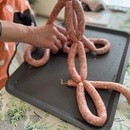 ソーセージって手作りできるんです！の講座の風景