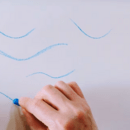 描く線は音楽と私のあいだを結ぶ。音楽プロセス体験の講座の風景