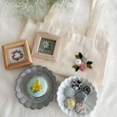 自分のための癒しの時間＊刺繍オンラインレッスンの講座の風景