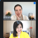 顔が変われば心が変わる✨たるみ改善・笑顔表情専門家の講座の風景