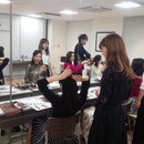 銀座エレガンスアカデミーの開催する講座の風景