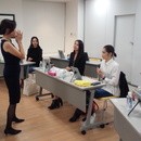 銀座エレガンスアカデミーの開催する講座の風景