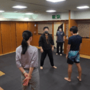 誰でも楽しく学べる！身に付く護身術教室の講座の風景