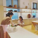 初めてのお花時間を楽しく過ごしましょう！♡の講座の風景