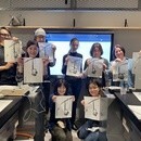 日本文化墨画を初めてみましょうの講座の風景