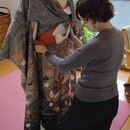 ワンランク上の魅力的なあなたに変わる着付け述を伝授の講座の風景