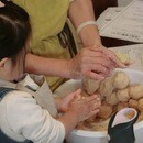 台所で季節を仕込む、やさしい時間♪の講座の風景