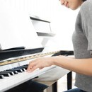 何歳からでもできるピアノレッスンの講座の風景