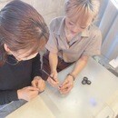 初心者OK！プロ直伝ネイル技術が学べる教室！の講座の風景
