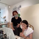 セルフでも自分を活かす理想の顔になれるメイク𓍯の講座の風景